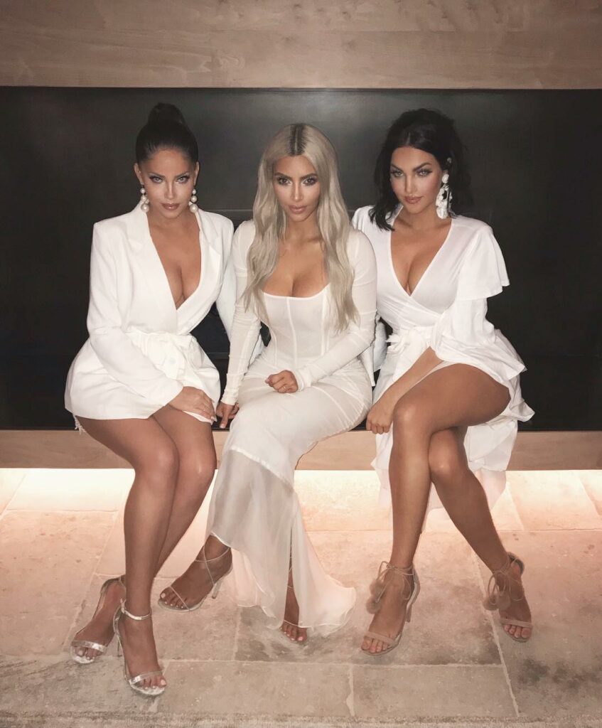 Got to hang with these beauties at my fragrance launch! @nataliehalcro @oliviapi...