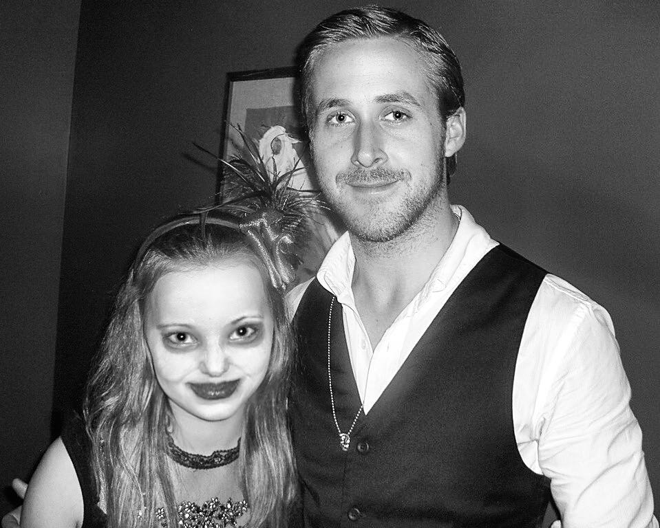 one of the strangest throwbacks i have; 13 year old me and ryan gosling. i perfo...