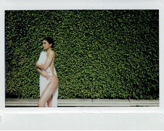 posted some exclusive polaroids on The Kylie Jenner Official App from the past f...