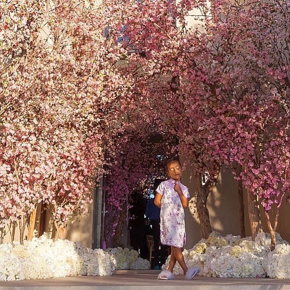 My little cherry blossom baby...