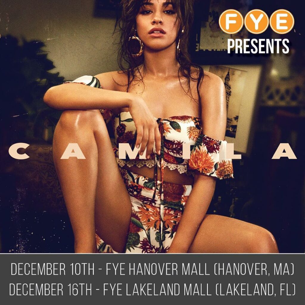 to celebrate the preorder for my debut album, CAMILA... i’ll be doin a couple of...