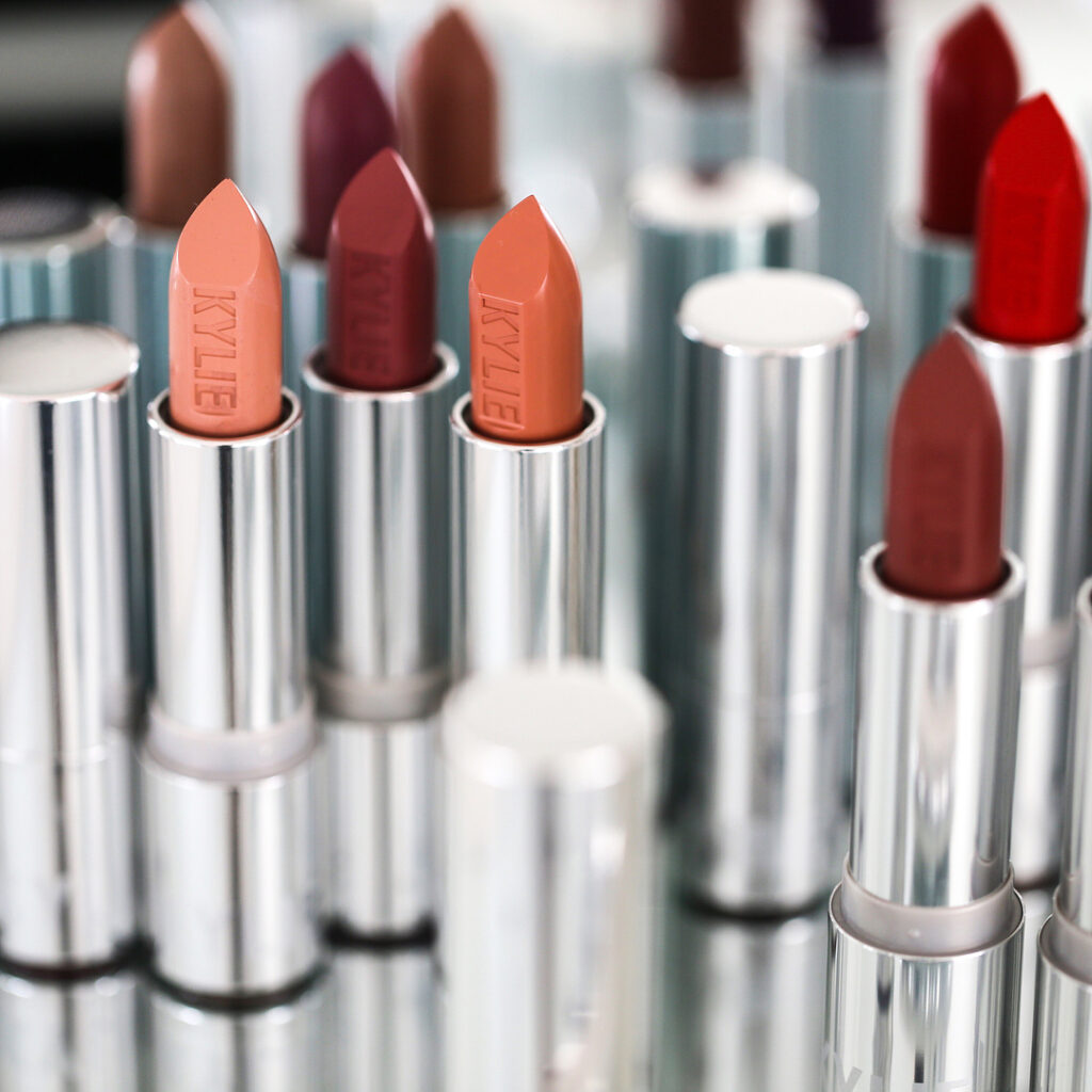 #TheSilverSeries Lipsticks, Brushes, and Concealers are launching 12/13 on Kylie...