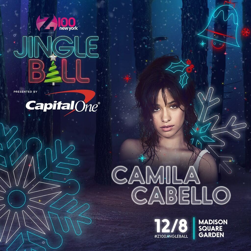 NYC!!! can’t wait to see u at #Z100JingleBall tonight, u can listen live on @z10...