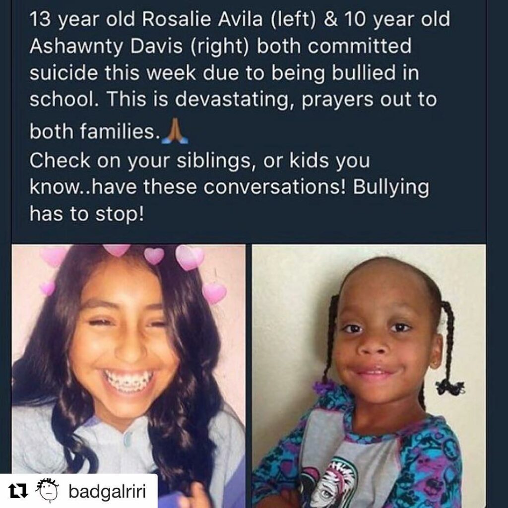 BULLIES: pulling someone down will never help u reach the top, making someone fe...
