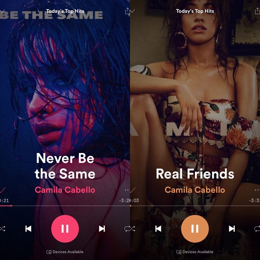 NSNAHDHWUSJSHS WHOAHHHHH
thank you @spotify for putting my songs Never  Be The S...