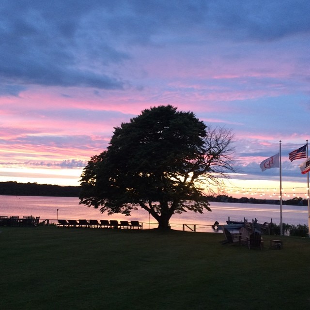 Rainbows to breathtaking sunsets. #hamptons...