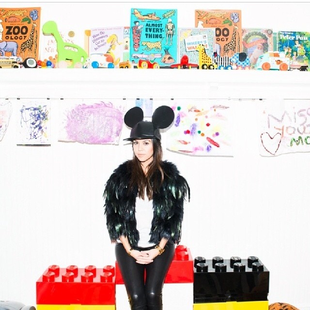 @kardashiankollection jacket @aliceandolivia leather leggings AMAZING shoot by ...