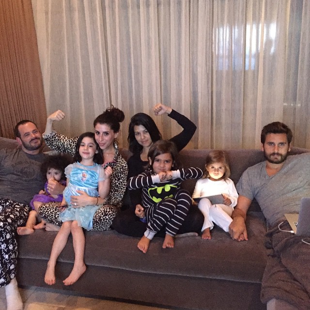 Fight night pajama party! #toddsmyBFF...