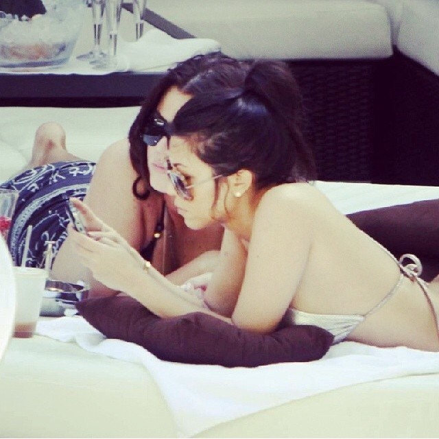 #tbt Chillin' out with my @khloekardashian in the MIA!...