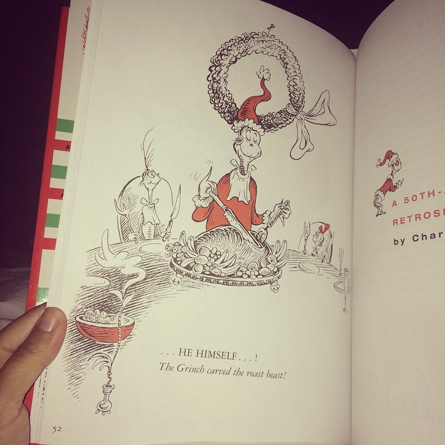 A little Christmas in September!  #DrSuess...