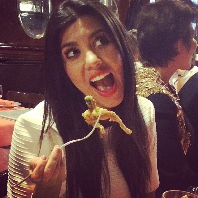 Things are getting real. #paris #froglegs...