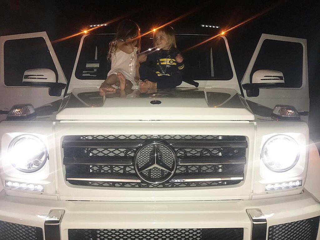 Mayonnaise-colored Benz, I push Miracle Whips...