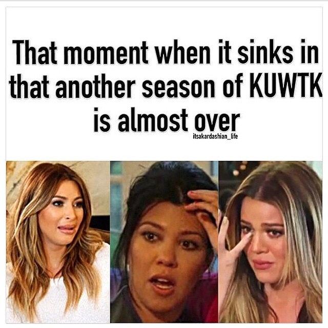 Part 1 of our season 9 #kuwtk finale is tonight! I think I must be crying over h...