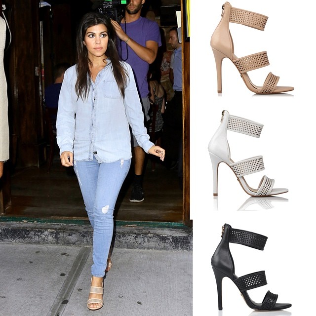 My nude heels from our @kardashiankollection are now available for preorder on k...