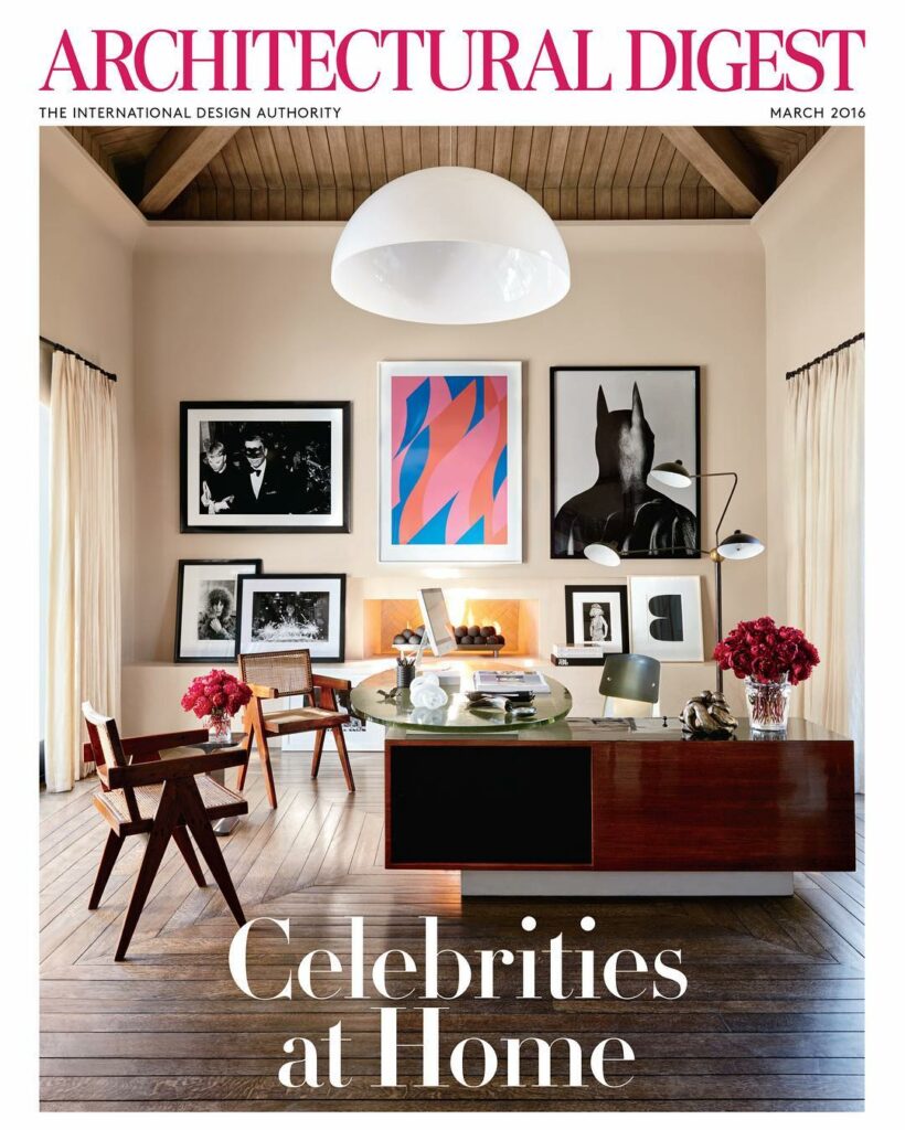 In love with this picture of my office on the Architectural Digest subscriber-on...