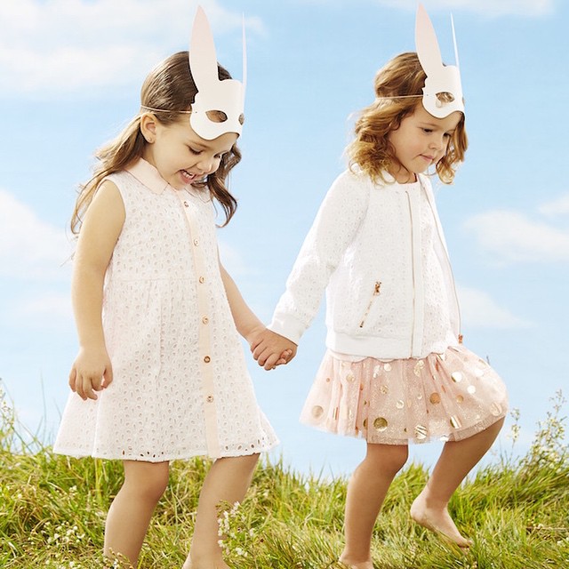 Our Spring 2015 @kardashiankids collection is now available in @babiesrus stores...