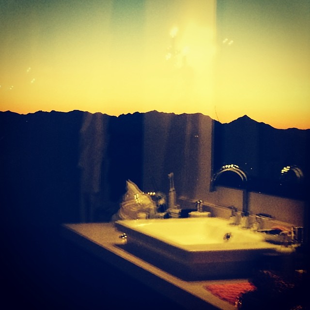 Sunday night view....