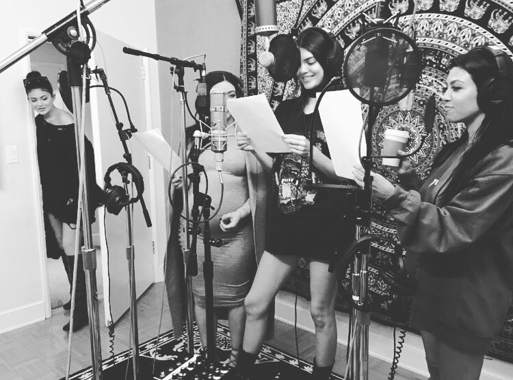 Sister studio sesh. #tonight #kuwtk...