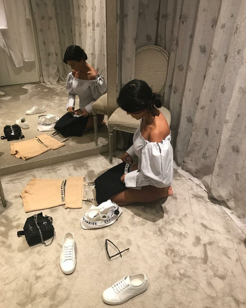 So Christian Dior me from my head to my toes......