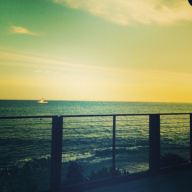 Beautiful dinner view with @abs121079 and @espiegelman ...