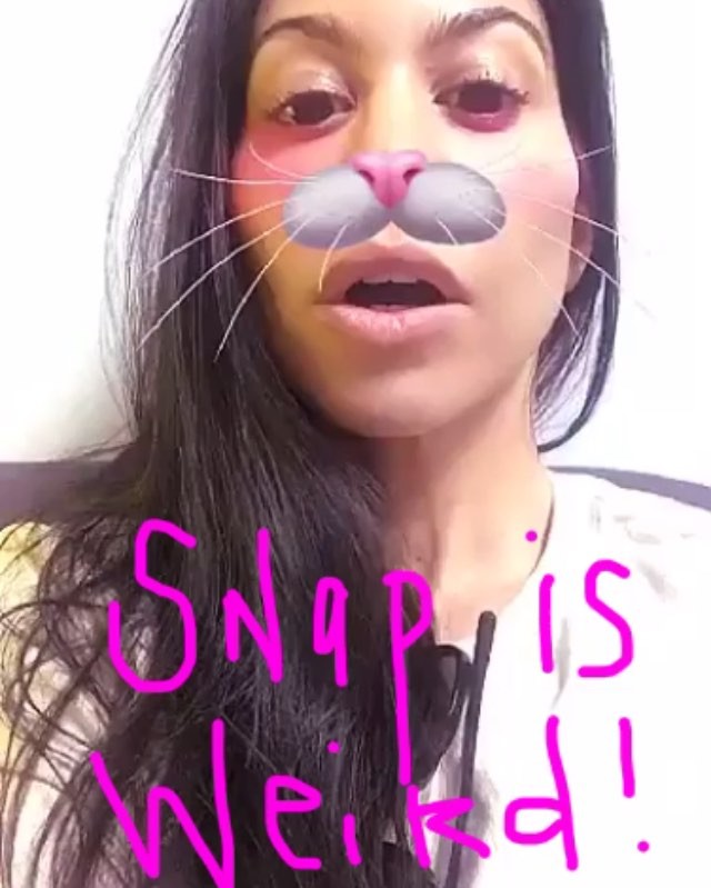 Spent the past two days with @kimkardashian and she convinced me to join snap. k...