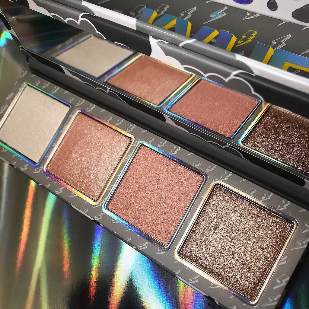 My favorite highlighter palette and the rest of my new @kyliecosmetics Weather C...