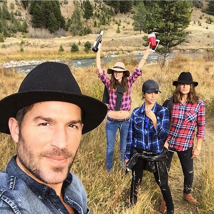 Lost with our essentials. #themillersinmontana...