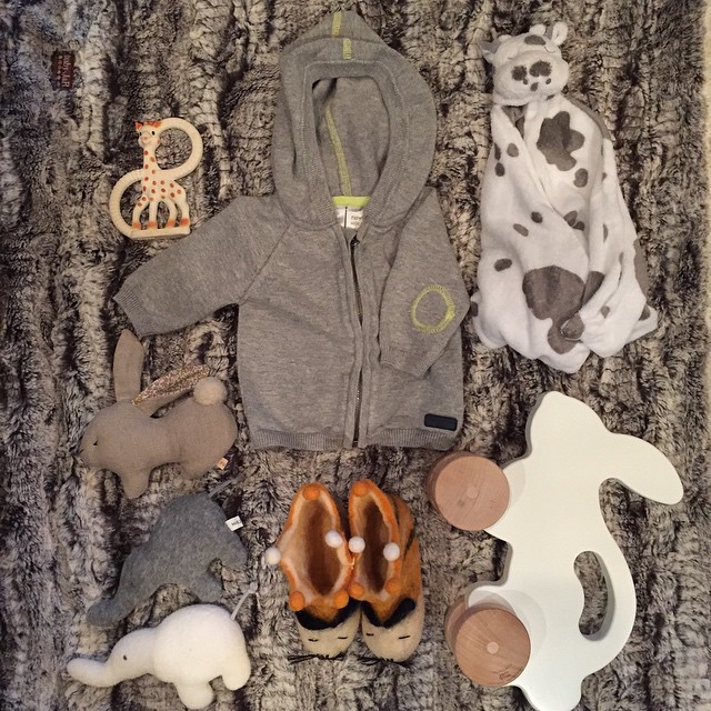 Neutrals. Loving our @kardashiankids zip up hoodie....