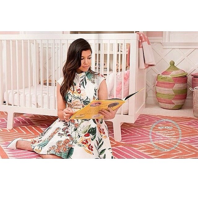 Inside shot from @minimagazine cover shoot talking about our new @kardashiankids...