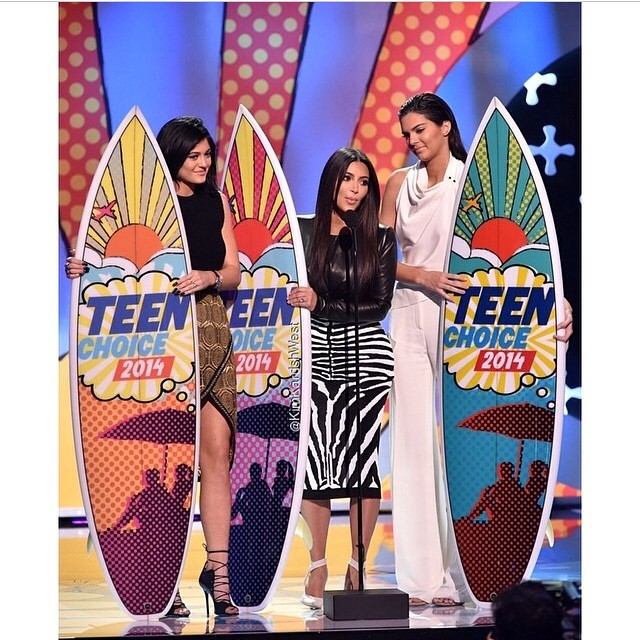Surfboard. Surfboard. Thanks to all who voted! Wish @khloekardashian and I could...