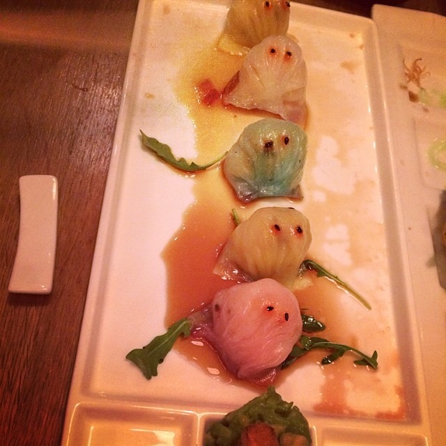 PAC man dumplings #redfarm...