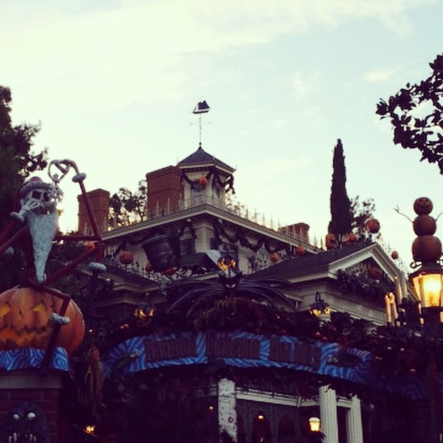 Stopped by Jack's house for a visit. #hauntedMansion #disneyland...