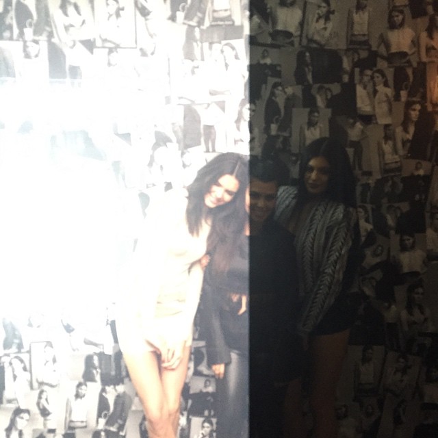 Light and dark and me in the middle. #CalvinKlein...