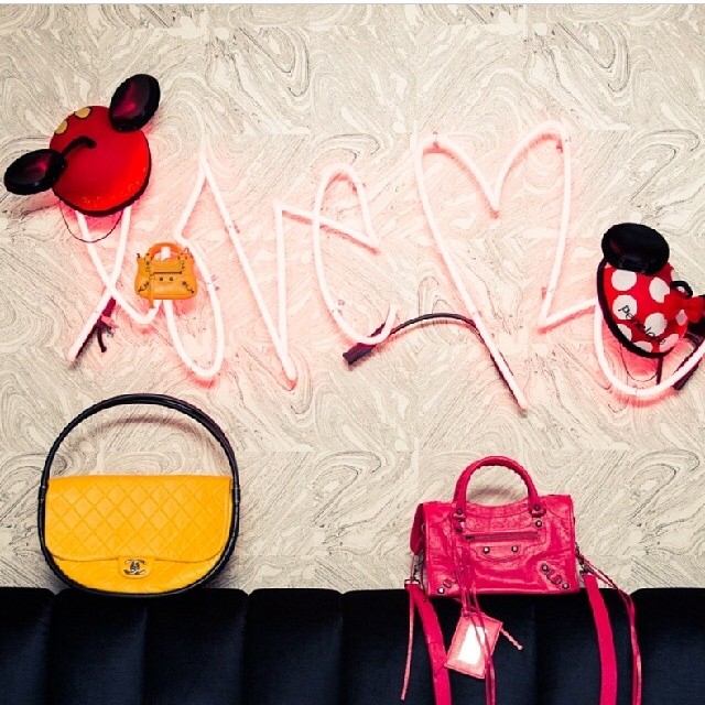 The Mickey and Minnie Mouse ears are the best!!! @thecoveteur...