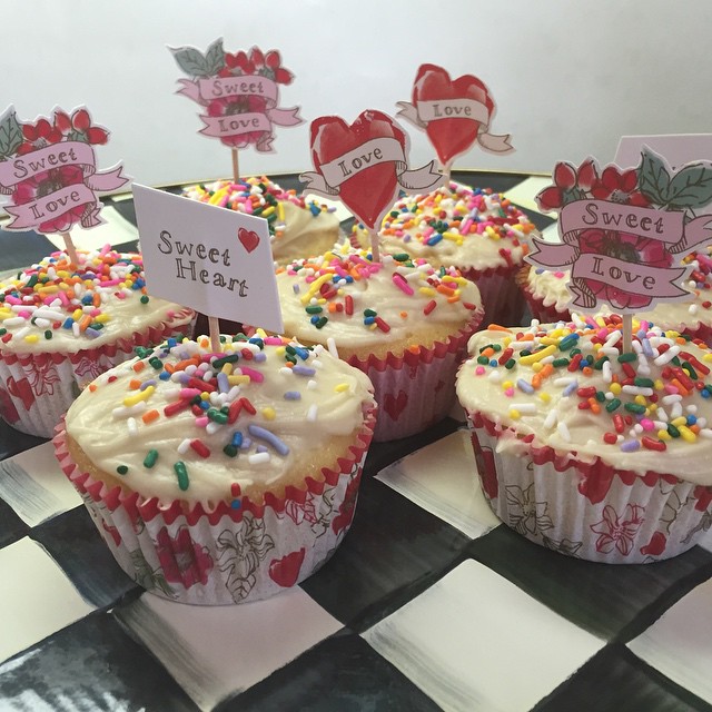 We like to celebrate Valentine's Day for as long as we can....
