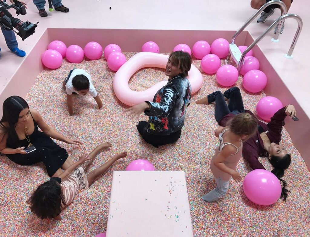 swimming in sprinkles ...