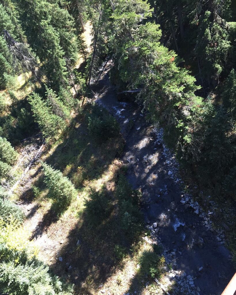 Over the bridge......
