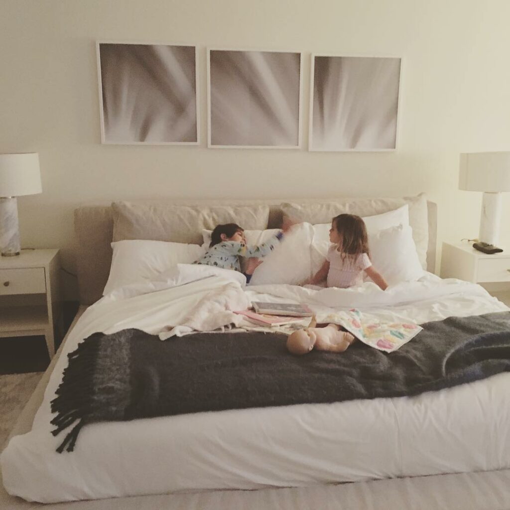Last nights slumber party....