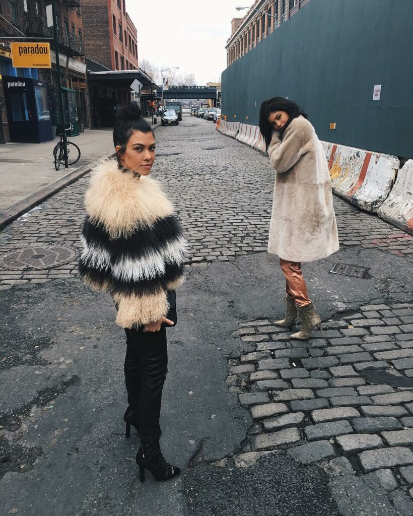 Kourtney and Kylie Take New York...