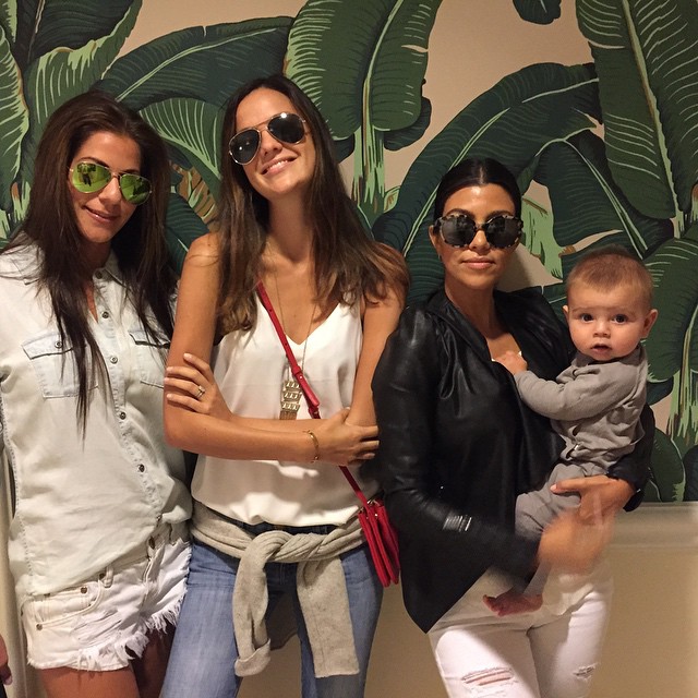 Three women and a baby....