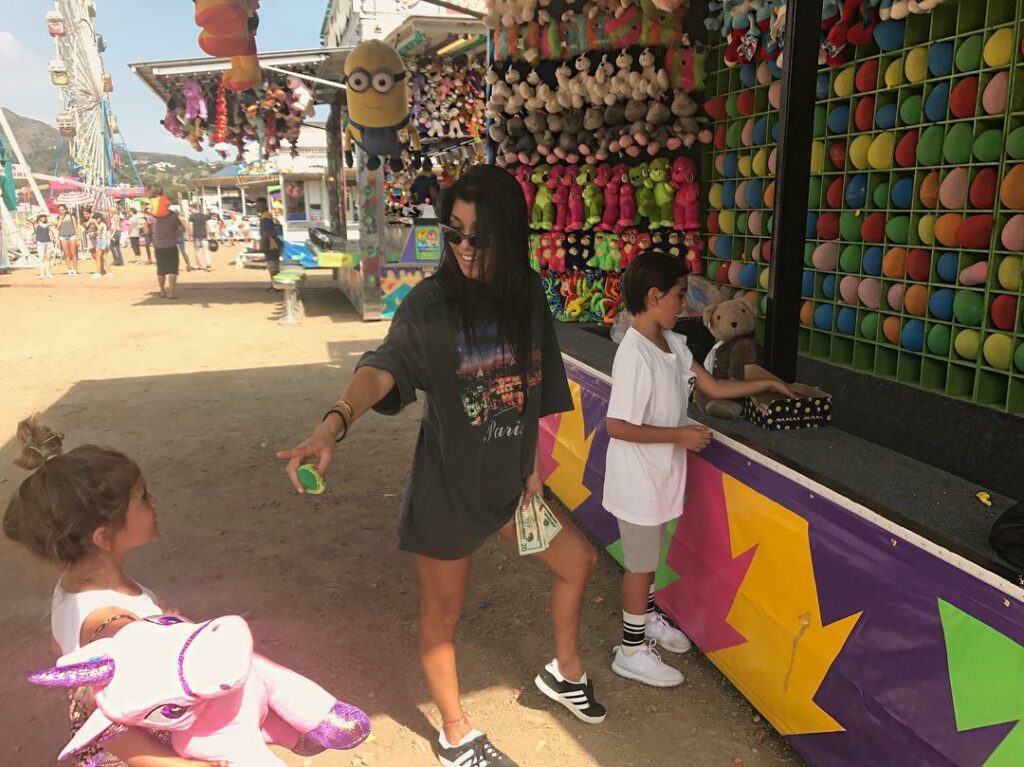 He won her a unicorn...