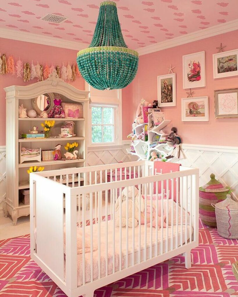 CLOUDS: Penelope's room at our old house. On my app. #LinkInBio...