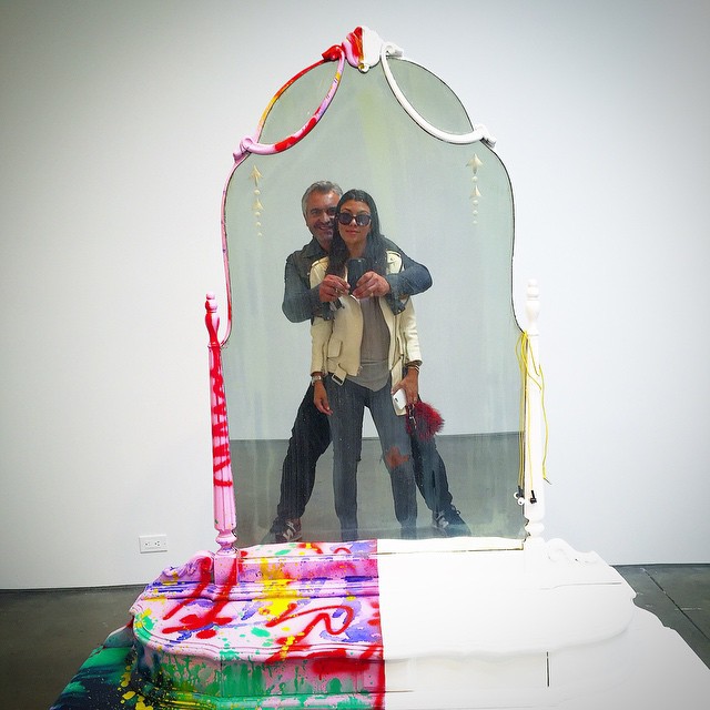Art gallery hopping/shopping @martynbullard ...