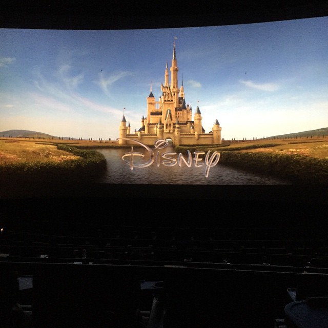 We finally saw Cinderella. Beautiful and magical movie. ...