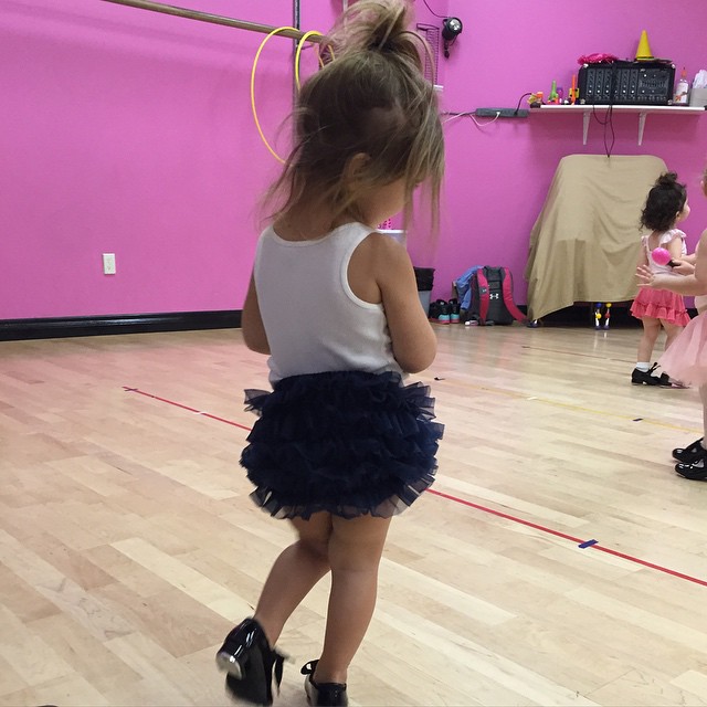Tap shuffle step....