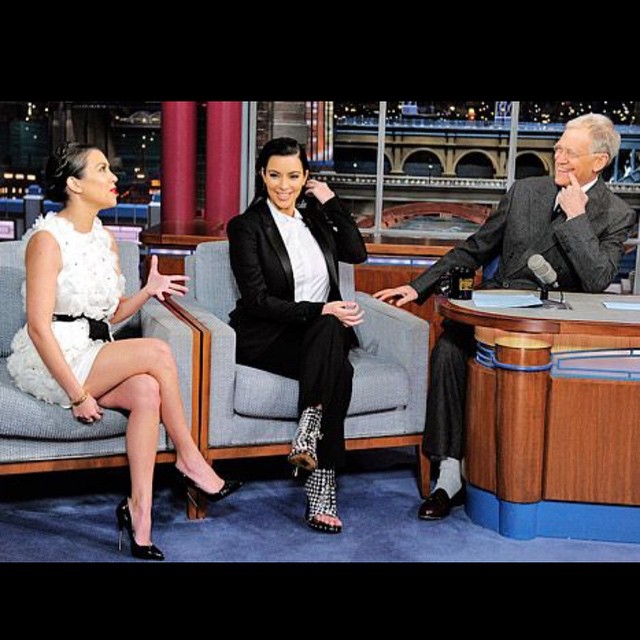 Thank you @letterman for the laughs! You are the king of late night and will be ...