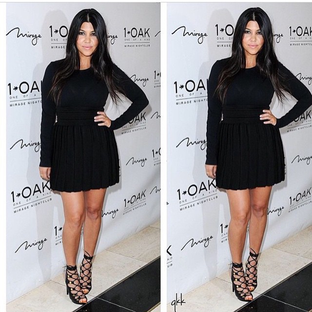 Last night's look. Wolford bodysuit, Balmain skirt, Tom Ford shoes. MakeUp By: @...