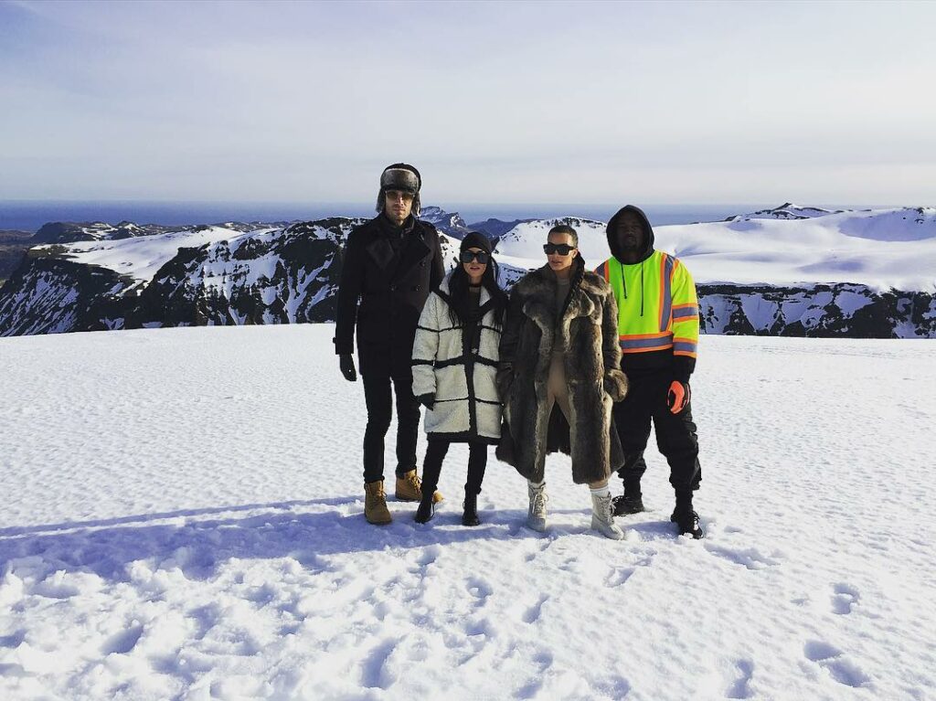 Chillin' on a glacier. Literally. ...