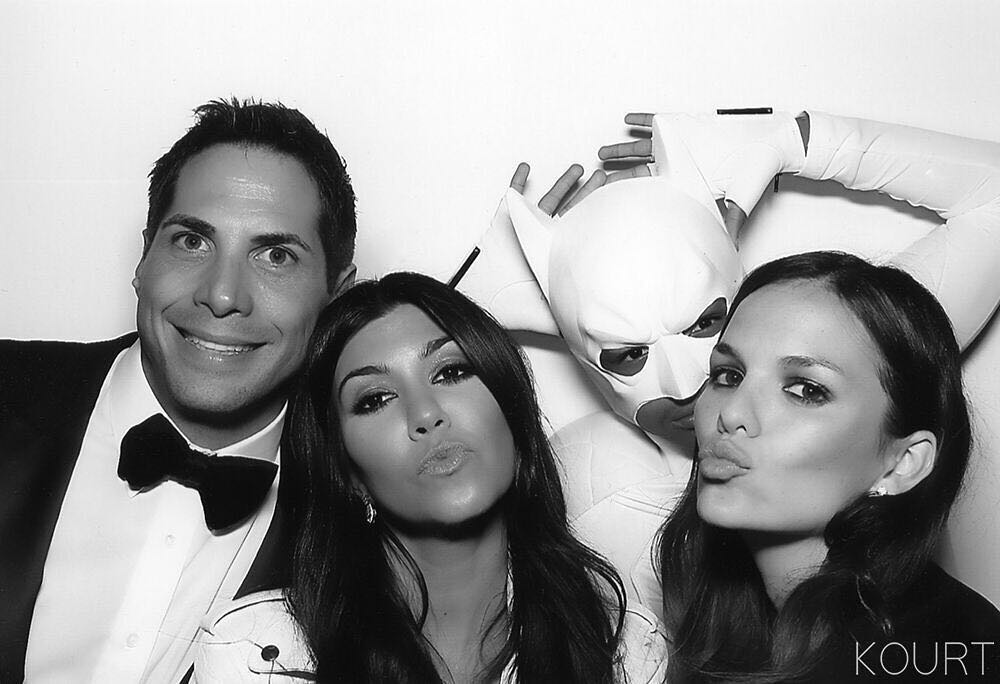 #TBT: Kim and Kanye's wedding photo booth. On my app. #LinkInBio...