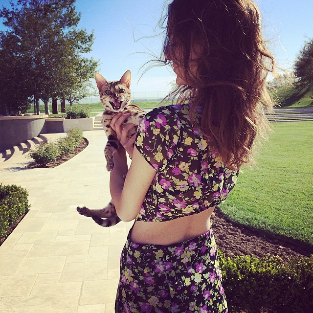 Kitty loves her so much....